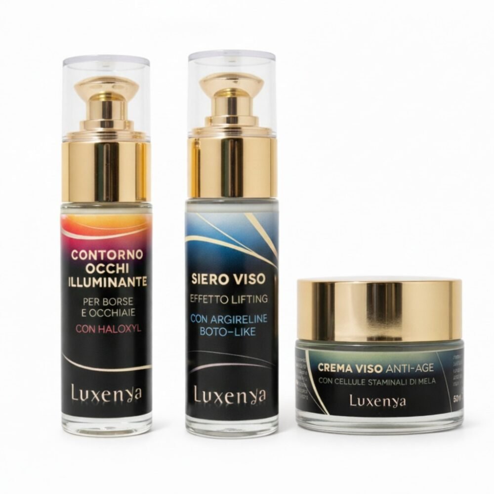 Kit Completo Luxenya – Ritual Viso Anti-Age (3 Step)